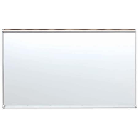 Aarco Porcelain Enamel on Steel Markerboard w/ 1'' Map Rail, 36''Hx60''W WDS3660M