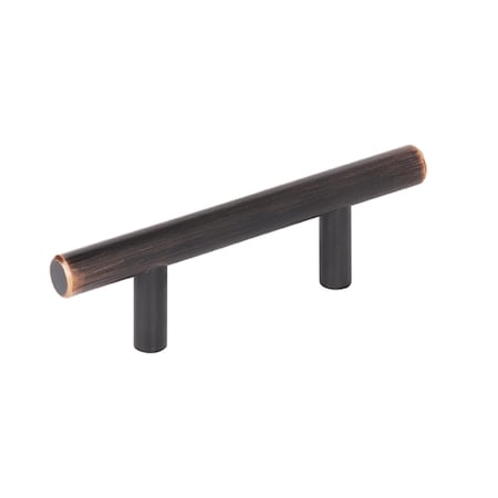 Amerock Bar Pulls 2-1/2 64 mm Center-to-Center Oil Rubbed Bronze Cabinet Pull, 10PK 10BX1264ORB