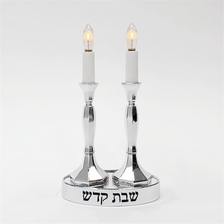 Rite Lite 9 in. Low Voltage Incandescent Electric Shabbat 2 Bulbs Candles CSP-1