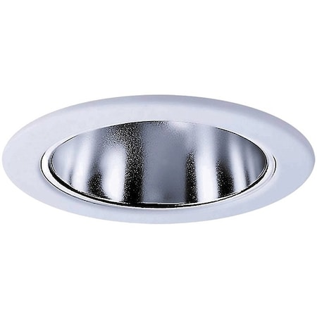 Eaton Wiring Devices Specular Reflector, 5 in Dia, Metal/Plastic, White RE-4003SC