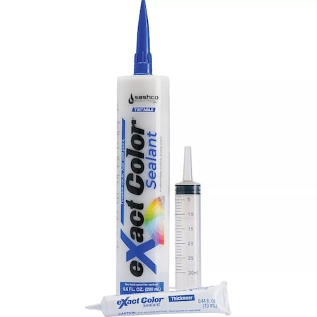 Sashco eXact color 9.5 Oz. Tint Base Tintable Acrylic Latex Caulk DIY Kit. 12030