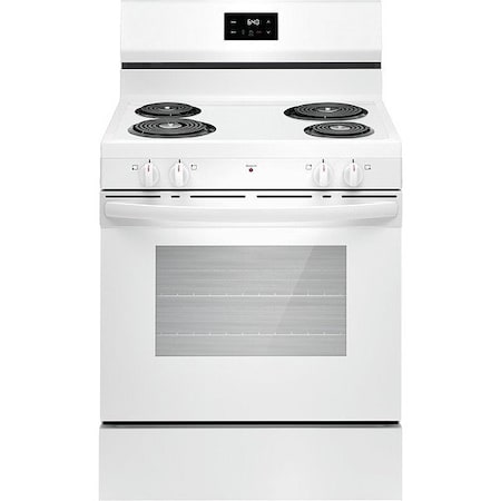 Frigidaire Freestanding Coil Range White FCRC3012BW