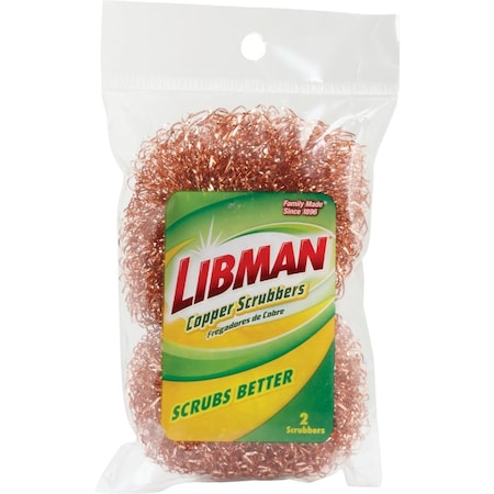 Libman Copper Sponges & Woven Scrubbers, 2PK 73