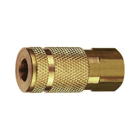 Plews-Edelmann Aro Design Coupler Female 0.25 in. Npt, 10PK 570-13-334