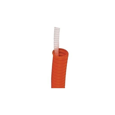 Cable Wholesale 1 Inch Corrugated Innerduct w/Pull Tape, HDPE, UV Resistant, Orange, 250ft 31FT-10250