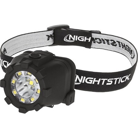 Nightstick Headlamp, 234 lm, 5 hr, 91m, Blk NSP-4607B