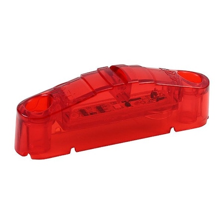 Grote Clearance Marker Light, Surface, Red, Screw 47172
