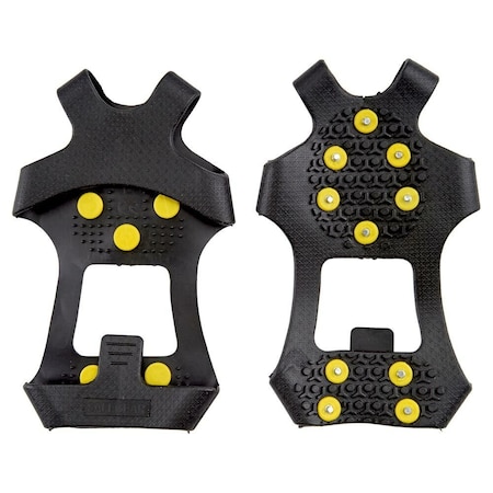 J. J. Keller & Associates Ice Snow Cleats, Steel 10 Spikes Crampon, XL, SAFEGEAR 64410