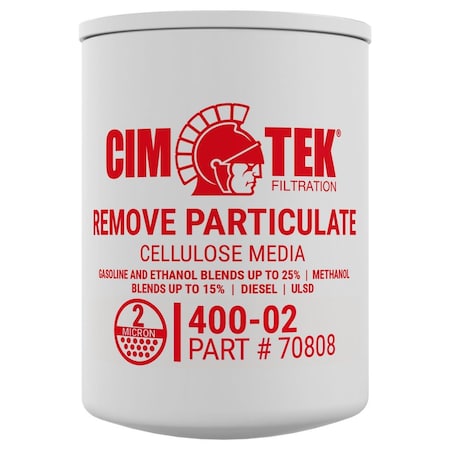Beta 1 Filters Replacement Spin-on Fuel Filter Compatible with  70808 / CIM-TEK 2-PACK B1SF0009059