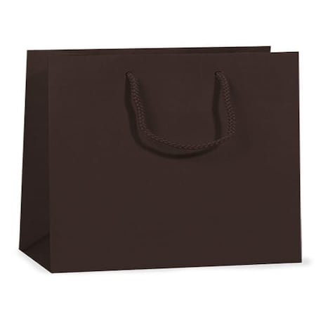 Nashville Wraps Chocolate Matte Gift Bags, Vogue 16x6x12, 10PK MTVMCH