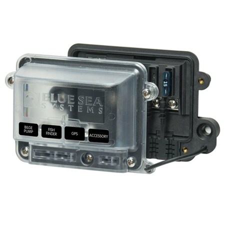 Hands On 5056100BSS Fuse Block ST Blade H2O 4 Circuit Fuse HA3568970