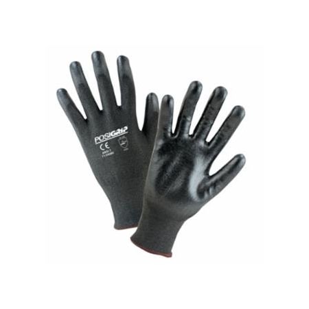 Pip 713HGBU Palm Coated HPPE Gloves, Medium, Black, 12PK 112-713HGBU/M