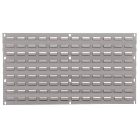 Pucel A-Frame Louver Panel, 34 in W x 17 in H, Gray LP-300