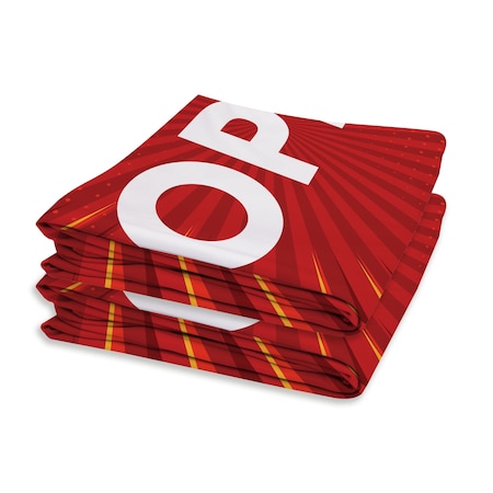 Showdown Displays 36 In  Impress A-Frame Graphics - Open Red Burst 908022-001