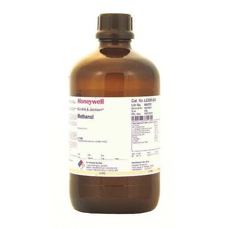 Honeywell Burdick & Jackson Methanol, CH3OH, 32.04, 2.5L, PK4 LC230-2.5