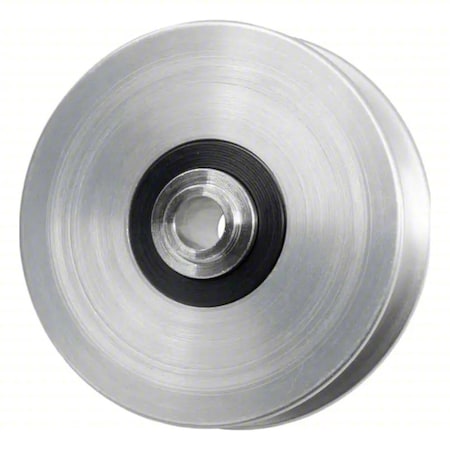 Zoro Select Sheave, Wire Rope, 5/16 in Max Cable Size, 6,600 lb Max Load, None RZ1000AW