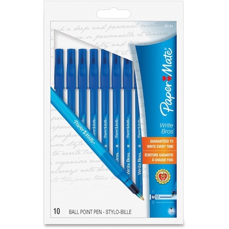 Sanford Paper Mate Write Bros. Ballpoint Blue Medium, 120PK 9313499