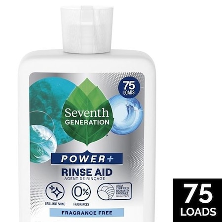 Seventh Generation Dishwash Rinse Aid, 8 Fluid Ounce, 9PK 67225740