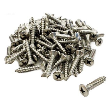 Bnb-Pt Stainless Steel Stair Scre, 100PK APCSTAIR