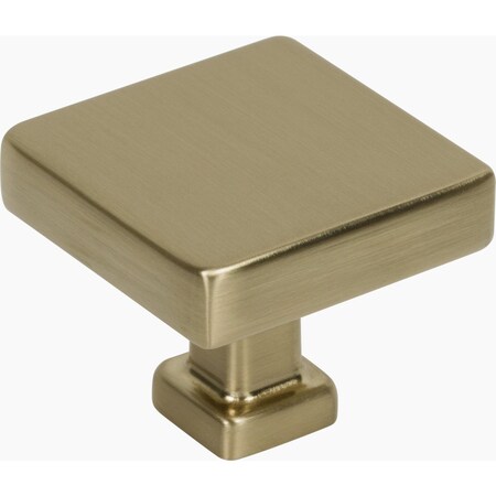 Jeffrey Alexander Nash 1-3/8" Diameter Square Knob 229SBZ