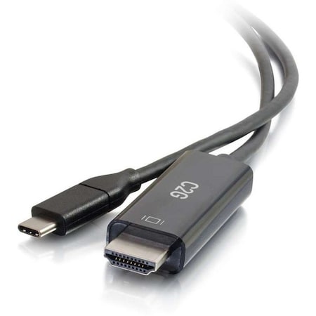 C2G 15FT USB-C TO HDMI&REG; AUDIO/VIDEO ADAPTER CABLE - 4K 30HZ 26890