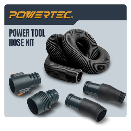 Powertec Dust Collection Hose Kit 70355