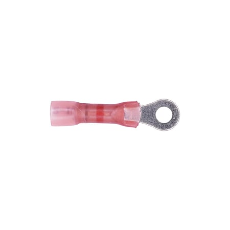 Auveco Crimp And Solder Ring Terminal, 10PK 21260