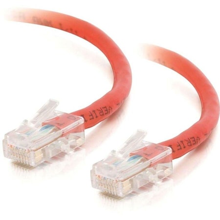 C2G 7FT CAT5E NON-BOOT CROSSOVER UTP-RED 24510