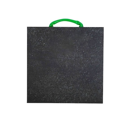 Mytee Products Medium Outrigger Pad 18 in x 18 in 1.5 in Black or Crane, Wrecker, Tow Truck ORP-181815
