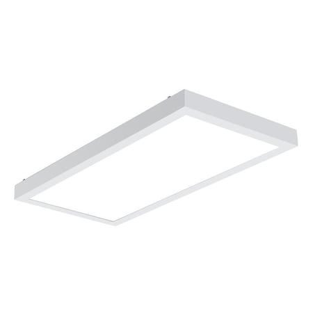 Metalux MMS Series Panel Light, 120/277 V, 32 W, LED Lamp, 3136 Lumens, 5000 K Color Temp, Steel Fixture 12MMS-L3C5-UNV