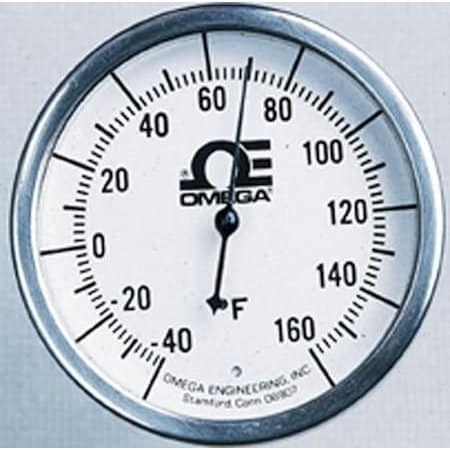Omega DIAL THERMOMETER H-0-150C-21/2-1/4