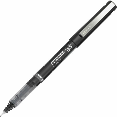 Pilot Pen, Precise, V5, Rb, 0.5Mm, Bk, PK12 35334