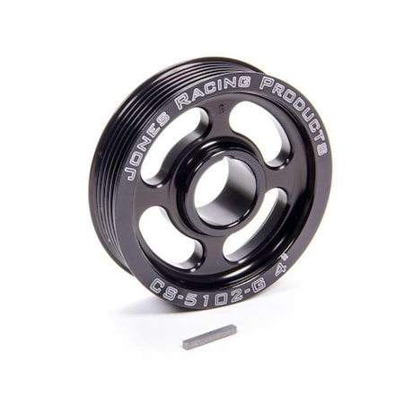Jones Racing Products CS-5102-G Serpentine Pulley - 4 in. JRPCS-5102-G