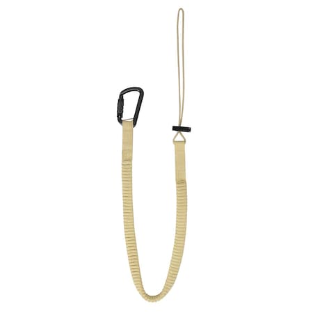 Safewaze 15 lb. Arc Flash Elasticated Tool Tether: Carabiner, Cinch 022-10004