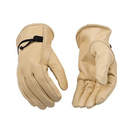 Kinco Driver Gloves with Pull-Strap, Drivers, Out-Seam Index Finger/Keystone Thumb Style, XL 99-XL