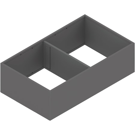 Blum 4-3/8in.H 14-9/16in.D Gray Steel Ambia Drawer Divider for 16in. Drawer ZC7F400RSP