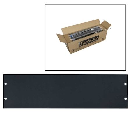 Lowell Steel Flat Panel 3U, 6PK SEFP-3CC