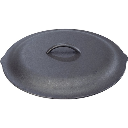 Lodge Cookware Cover, Cast Iron, Black, For: L10DSK3, L10SK3, L10CF3 Skillet, L10DO3, L10DOL3 Oven L10SC3