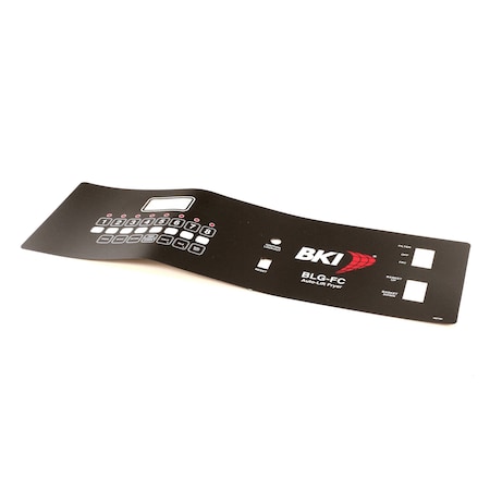 Bki DECAL, CONTROL PANEL, BLG-FC, BOIL OUT N0705