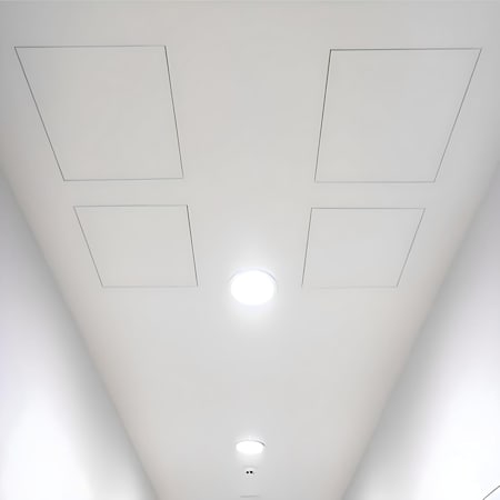 Linhdor Drywall Access Door, Touch Latch, Seamless, STC 62, Removable, 1/2 in Drywall RGB AL 4012