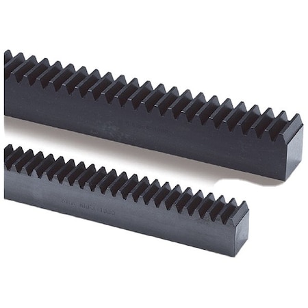 Khk Usa Gear Rack, Steel, Machined, Metric SRFX-100