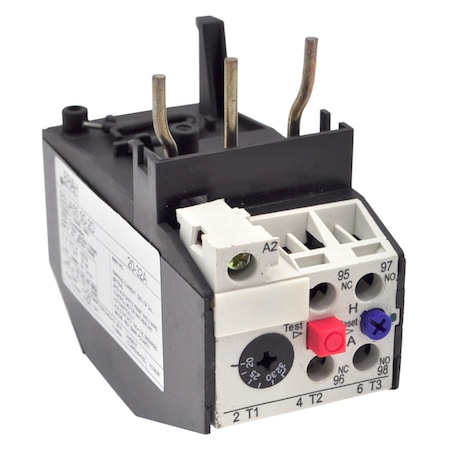 Brah Electric IEC Overload Relay, 1NO/1NC, 10 A Min current, 16 A Max current, 690 V B3UA55-00-2A