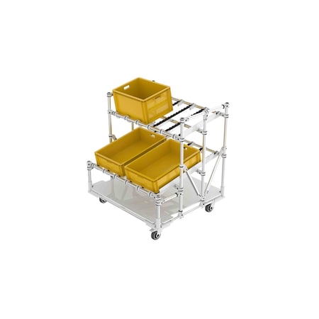 Trilogiq Flowrack With Storage. 21758-01