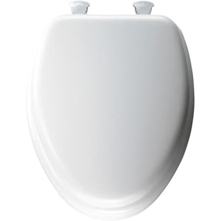 Chesterfield Elongated Soft Toilet Seat, White CH2009353