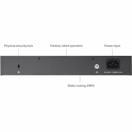 Tp-Link 10-PORT PURE-GB L2 MANAGED SWITCH SG3210