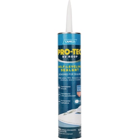Wix Filters White RV Roof Self-Leveling Sealant 41464