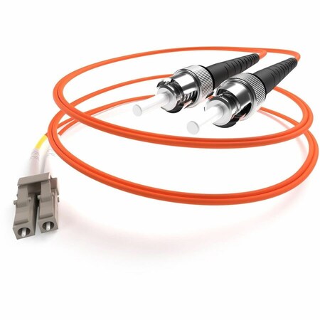 Unc Group Fiber Optic Patch Cable, Lc-St, 62.5 125 Multimode Duplex, Orange, 10M FJ6LCST-10M
