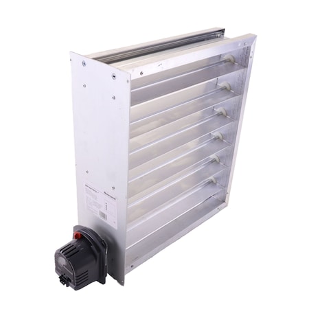 Resideo 16'' W X 18'' H Zone Damper 24Vac Power Closed/Spring Return Open Two Position Motor on 18'' Side ZD16X18TZ