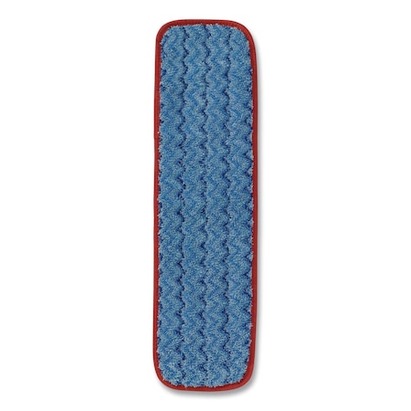 Rubbermaid Commercial 18.5 x 5.5 x 0.5 Wet Mop, Red, Microfiber FGQ41000RD00