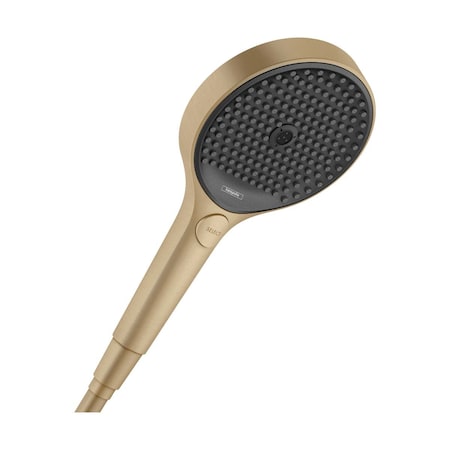 Hansgrohe Rainfinity Handshower 130 3-Jet, 1.75 GPM in Brushed Bronze 26865141